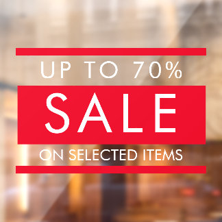 Panneau de vente personnalisable avec tout le text