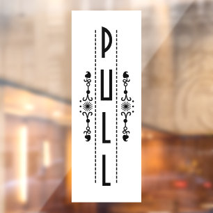 Panneau décoratif de porte à tirer,
