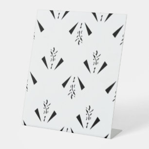 Panneau décoratif gris charbon de bois