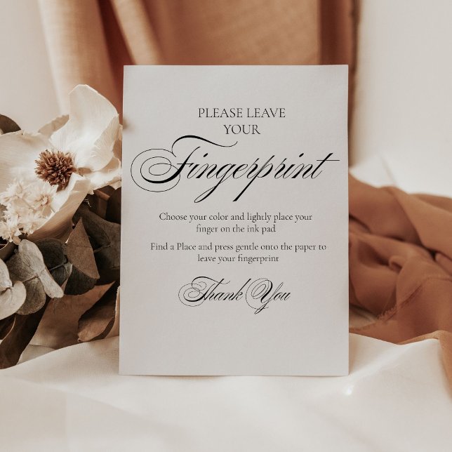 Panneau d'empreintes digitales de l'arbre Mariage  (Créateur téléchargé)