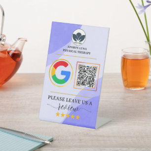 Panneau d'évaluation professionnelle - Code QR per