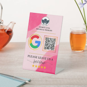 Panneau d'évaluation professionnelle - Code QR per