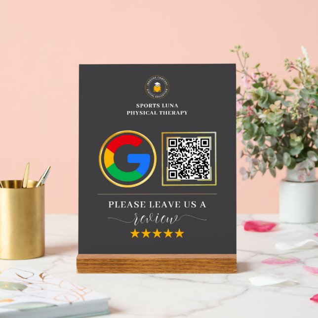 Panneau d'évaluation professionnelle - Code QR per (Mariage)