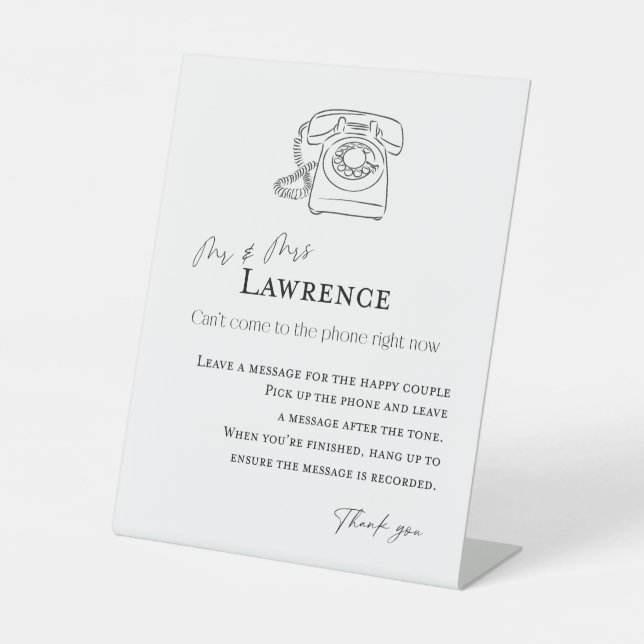 Panneau d'instruction du livre d'invité audio (Recto)