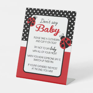 Panneau du Baby shower de jeu Piédestal