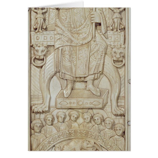 Panneau du diptyque du consul Areobindus (Devant)