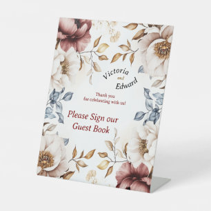 Panneau du Mariage Victorian Peony Luxe