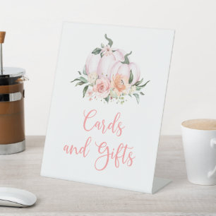 Panneau du petit Citrouille Automne Cartes et Cade
