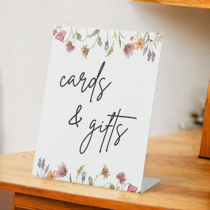 Panneau du tableau Cartes et Cadeaux Fleurs sauvag