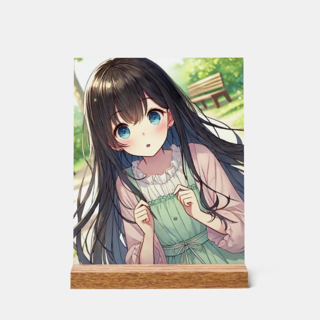 PANNEAU EN ACRYLIQUE みはるん (Recto)