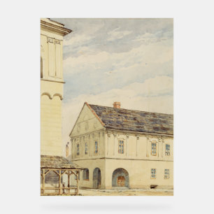 Panneau En Acrylique À la tour de l'horloge à Spisska Sobota