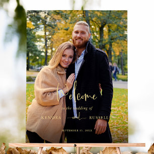 Panneau En Acrylique Accueil photo Calligraphie moderne