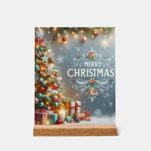 Panneau En Acrylique Acrylic Sign (Recto)