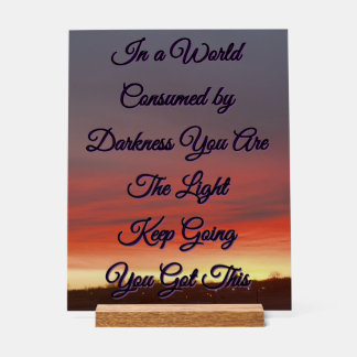 Panneau En Acrylique Acrylic Sign Insperational