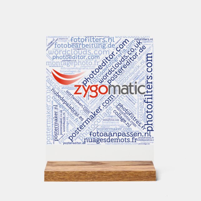 Panneau En Acrylique Acrylic Sign (square) (Recto)