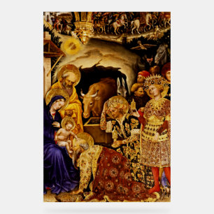 Panneau En Acrylique Adoration des mages de Gentile da Fabriano