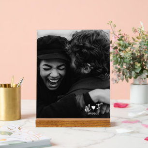 Panneau En Acrylique Ajouter votre photo Texte libre personnalisé