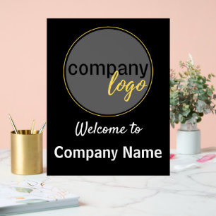 PANNEAU EN ACRYLIQUE AJOUTER VOTRE PROPRE ENTREPRISE LOGO ENTREPRISE MA