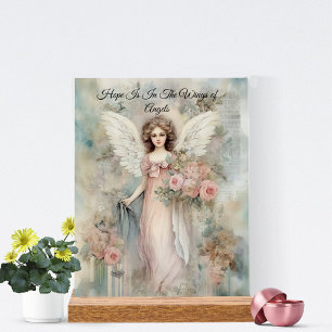 Panneau En Acrylique Ange de style vintage pour toutes occasions