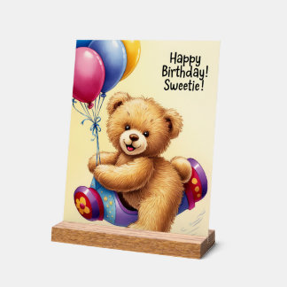 Panneau En Acrylique anniversaire heureux