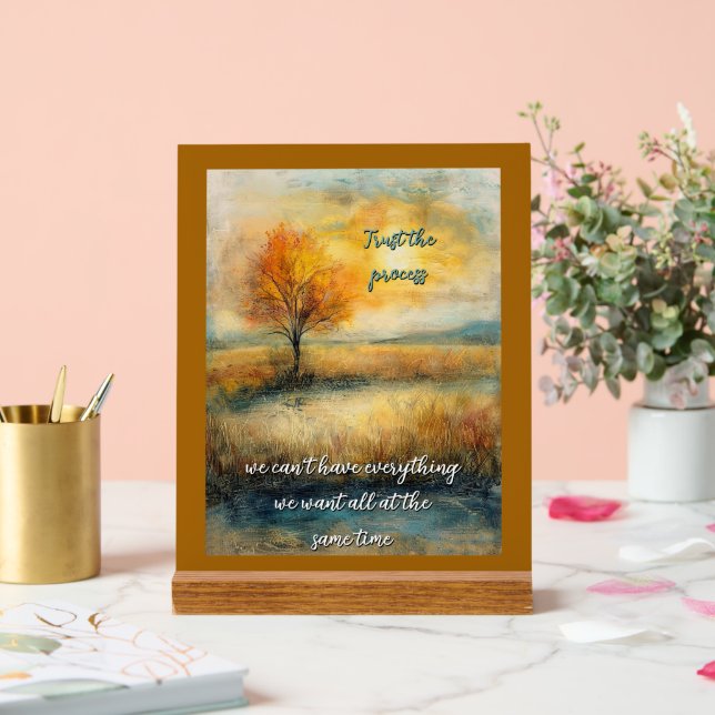 Panneau En Acrylique Approuver le signe acrylique du processus (Mariage)