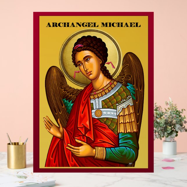Panneau En Acrylique Archange Michel (Mariage)