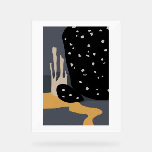 Panneau En Acrylique arrière - plan mural Abstrait