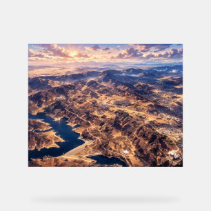 Panneau En Acrylique Art de paysage photographique édité (meilleure qua