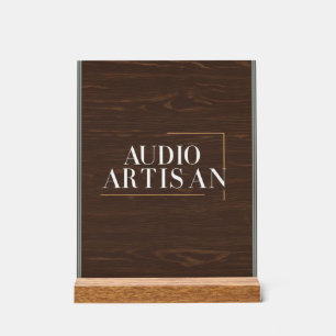 Panneau En Acrylique Artisan Audio