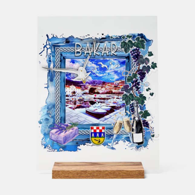 Panneau En Acrylique Bakar (Recto)