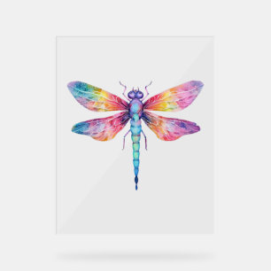 Panneau En Acrylique Belle libellule Kiss Heaven Insect Lover