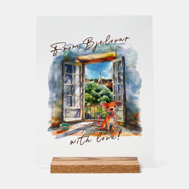 Panneau En Acrylique Bjelovar (Recto)