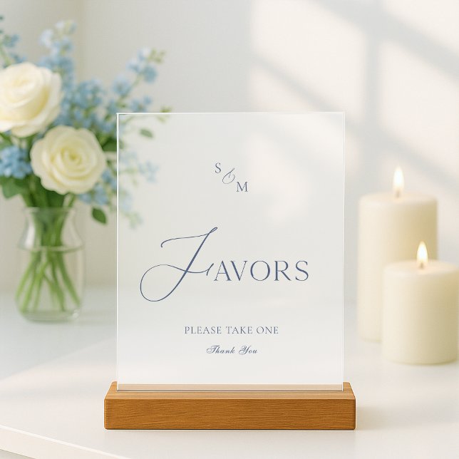 Panneau en acrylique blanc « Favors » (Créateur téléchargé)