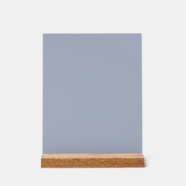 Panneau En Acrylique bleu cadet (Crayola) (couleur solide) (Recto)