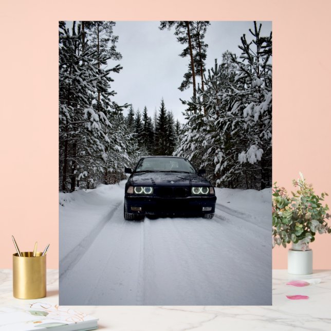 PANNEAU EN ACRYLIQUE BMW E36 (Mariage)