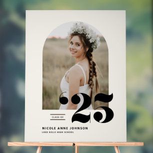 Panneau En Acrylique Boho Promotion 2025 Arche Photo Remise des diplôme