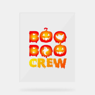 Panneau En Acrylique Boo Boo Crew T-Shirt surdimensionné
