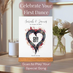 Panneau En Acrylique Cadeau de mariage et d'anniversaire personnalisé "