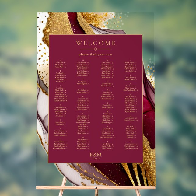 Panneau En Acrylique Carte Abstraite de sièges mousseux Vin Rouge ID101 (Neutre)