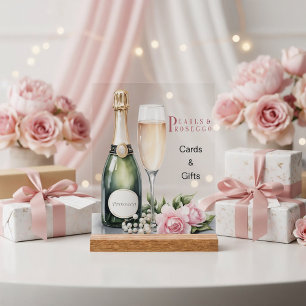 Panneau En Acrylique Cartes et Cadeaux de Réception de Mariage Perles e