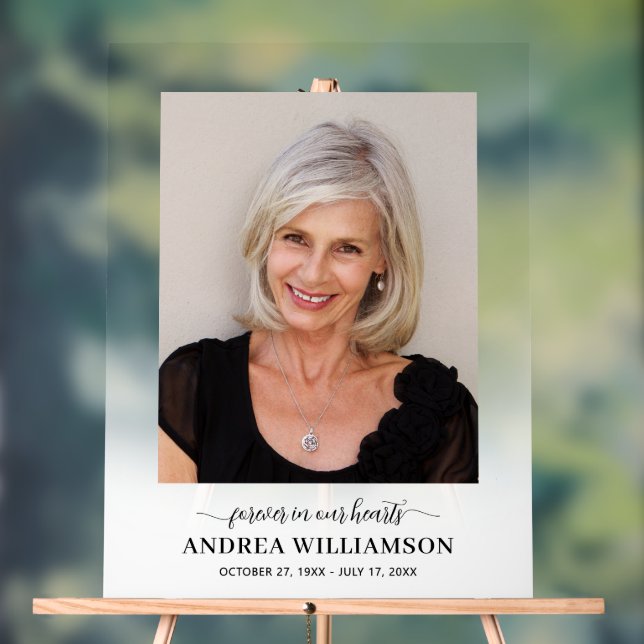 Panneau En Acrylique Célébration des funérailles commémoratives de la v (Neutre)