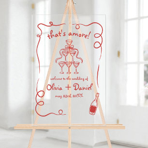 Panneau En Acrylique C'est un signe Whimsical encore plus funky illustr