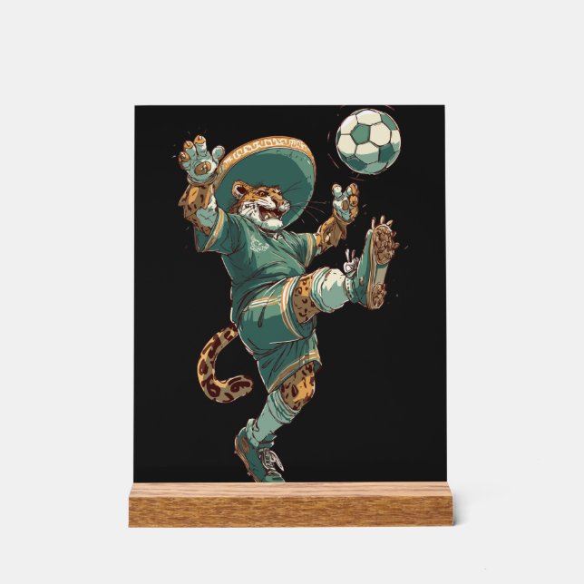 Panneau En Acrylique Charro Jaguar Striker (Recto)