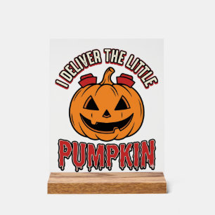 Panneau En Acrylique Chemise de conception de livraison Halloween Citro