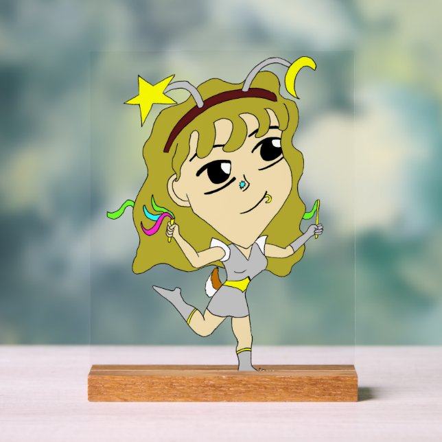 Panneau En Acrylique chibi  (Neutre)