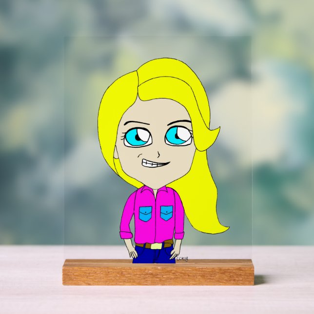 Panneau En Acrylique chibi (Neutre)