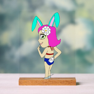 Panneau En Acrylique chibi bunnygirl