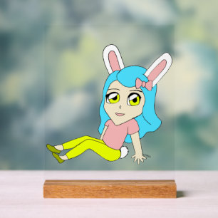 Panneau En Acrylique chibi bunnygirl