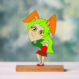 Panneau En Acrylique chibi bunnygirl