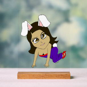 Panneau En Acrylique chibi bunnygirl